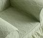 Kids Anywhere Chair&#174;, Trellis Ruffle Sage Slipcover Only