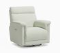Open Box: Dream Deluxe Swivel Glider Power Recliner - Eco Performance Weave Sage Green