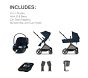 Cybex EOS 5-in-1 Travel System Stroller &amp; Aton G Infant Car Seat