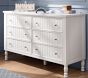 Catalina Beadboard 6-Drawer Dresser (56w x 19d&quot;)