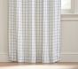 Woven Plaid Blackout Curtain