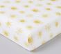 Sun Print Organic Crib Fitted Sheet