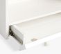 Cameron Stow-Away Desk With Cubby Towers Wall Storage System