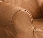 Kids Anywhere Chair® Slipcover Only, Caramel Faux Leather