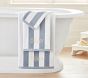 Rugby Stripe Bath Towels