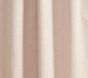Evelyn Linen Curtain Swatch, Blush