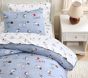 Peanuts® Snoopy® Sports Organic Jersey Duvet &amp; Shams