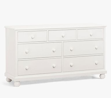 Catalina 7-Drawer Ball Foot Dresser