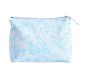 Mackenzie Aqua Bright Rainbow Tie-Dye Supplies Pouch