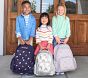 Mackenzie Puffer Lavender Bows Nap Mat &amp; Small Backpack Bundle