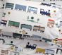 Trains Organic Toddler Sheet Set