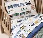 Trains Organic Toddler Sheet Set