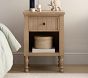 Catalina Nightstand with Charging Station and Nightlight (18")