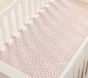 Pink Ghost Organic Crib Fitted Sheet