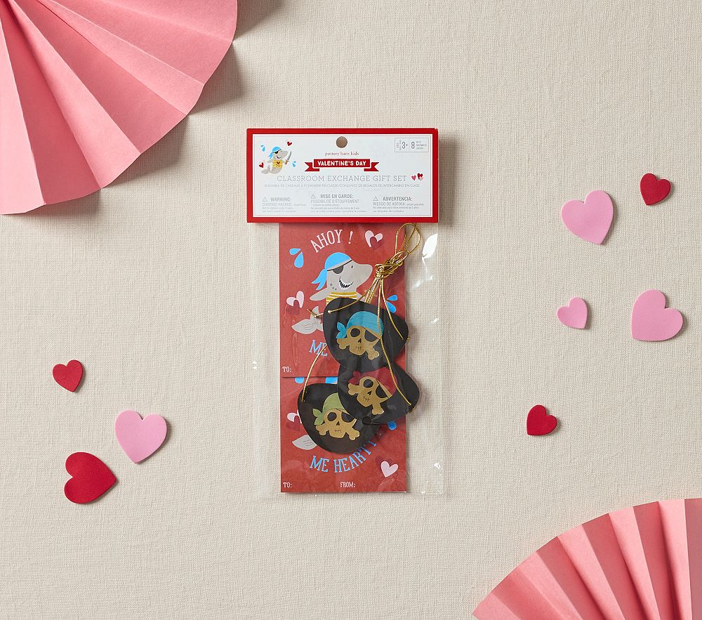 Classroom Valentine Card Ahoy Me Hearty Set | Pottery Barn Kids