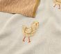 Intarsia Chick Baby Blanket