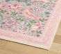 Morris &amp; Co. Strawberry Thief And Larkspur Reversible Rug