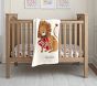 Rifle Paper Co. Valentine's Day Lion Heirloom Baby Blanket