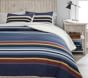 Stow Stripe Sherpa Comforter, Twin/X-Long, Multi