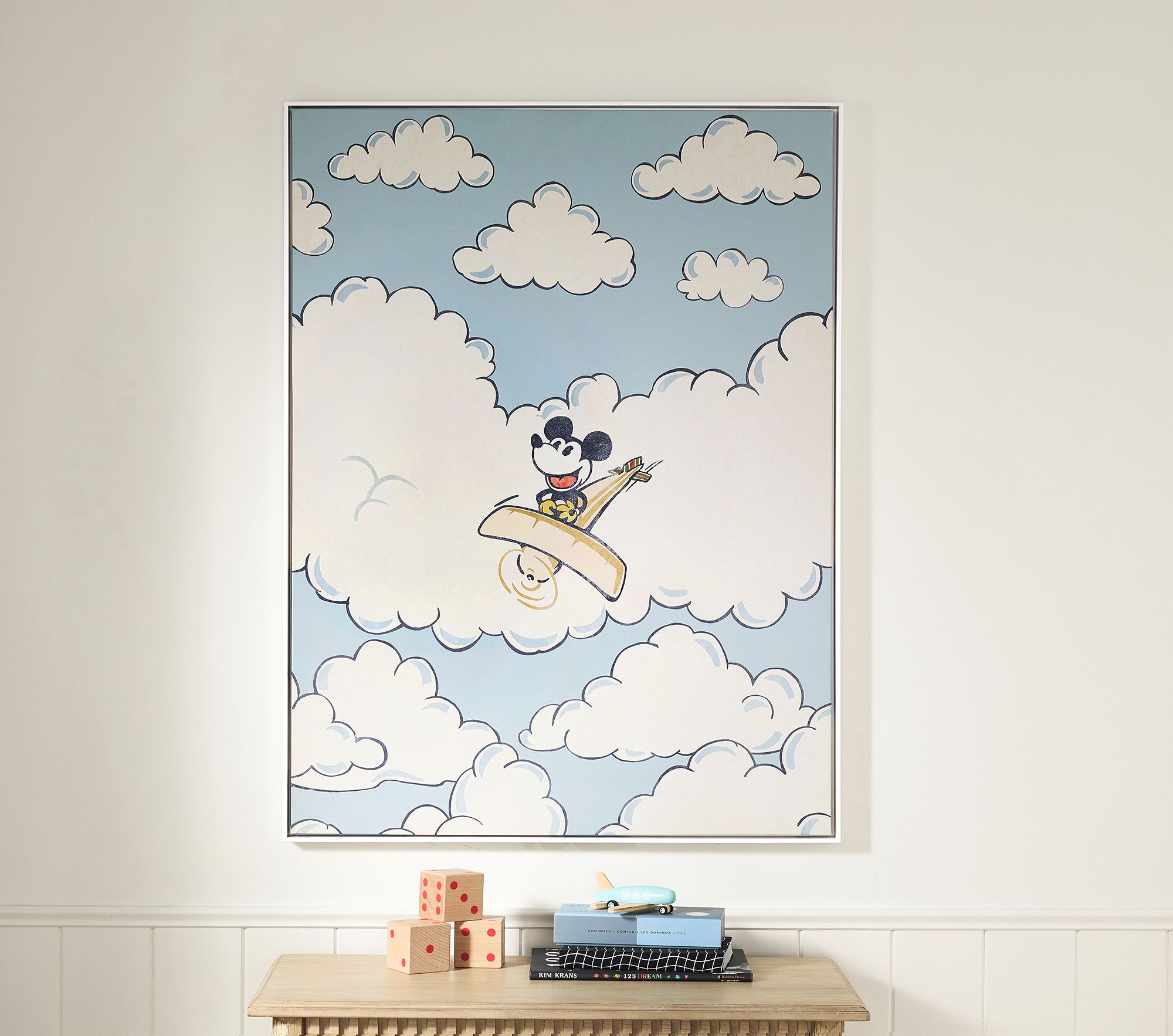 Disney Home x Sanderson Mickey Mouse Canvas Vintage Art
