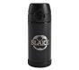 Mackenzie Solid Black Water Bottle