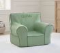 Anywhere Chair®, Sage Twill with Forest Green Piping Slipcover Only