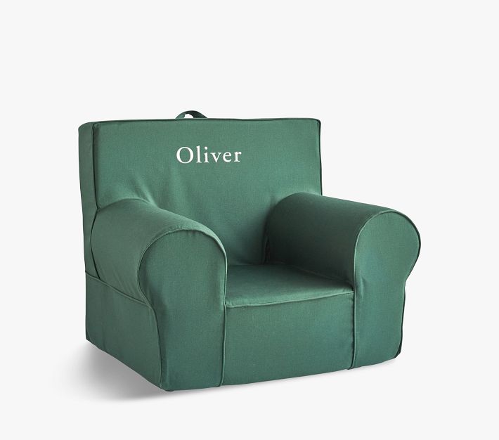 Anywhere Chair®, Forest Green Twill | Pottery Barn Kids