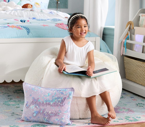 Anywhere Beanbag™, Cream Sherpa