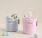 Gingham Scallop Easter Bucket