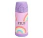 Mackenzie Stoney Clover Lane Pink Rainbows Water Bottle
