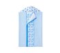 Lilly Pulitzer Blue Seahorse Kid Beach Hooded Towel UPF 50+