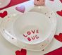 Love Bug Hearts Melamine Bowl