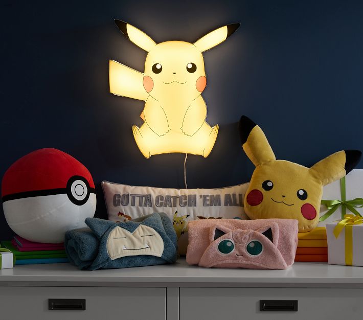 Néon Pikachu pokémon - lampe pikachu pokemon animé japonais - Décoration