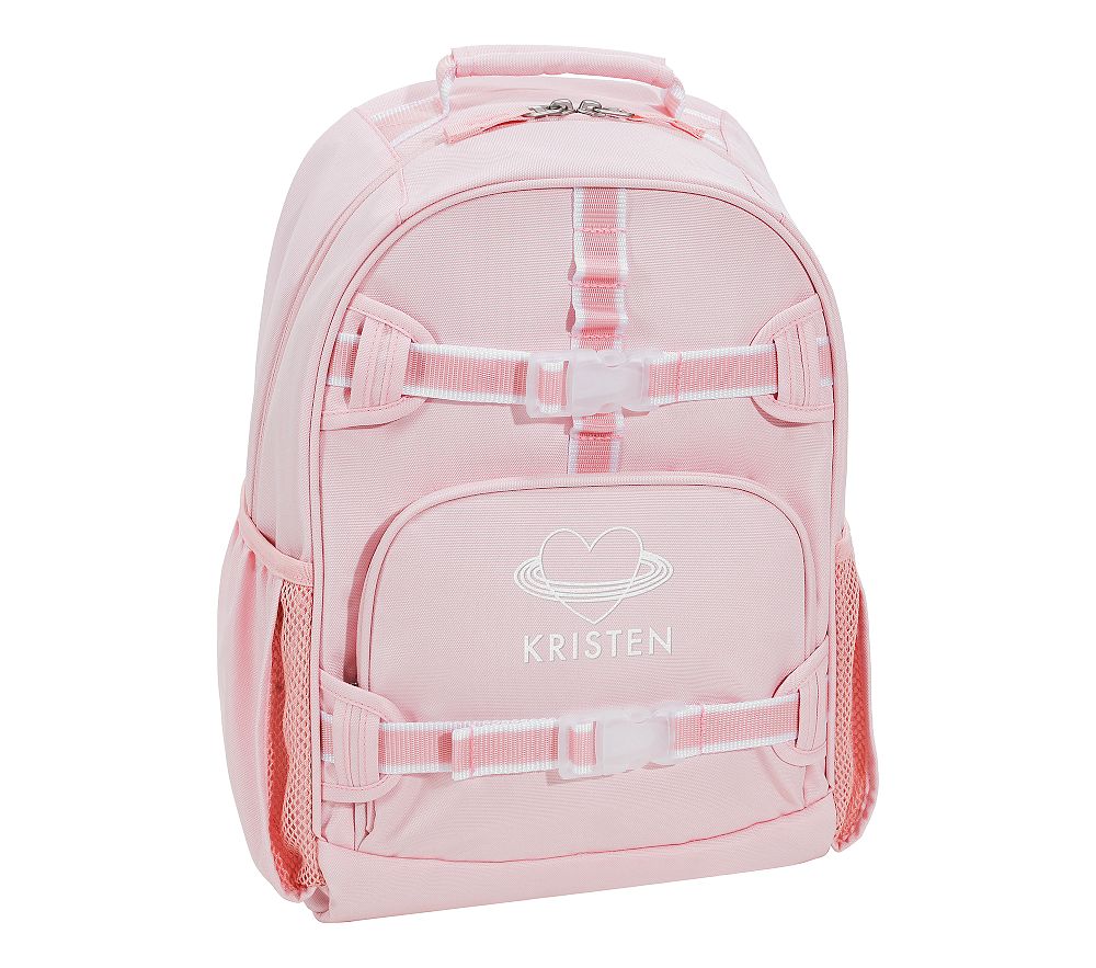 Pink Solid Mackenzie Backpack | Pottery Barn Kids display picture 1