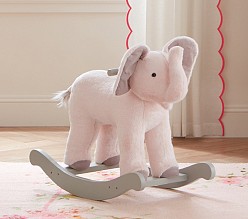 Monique Lhuillier Elephant Plush Nursery Rocker