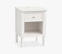 Open Box: Catalina Nightstand with Charging Station and Nightlight (18") - Simply White
