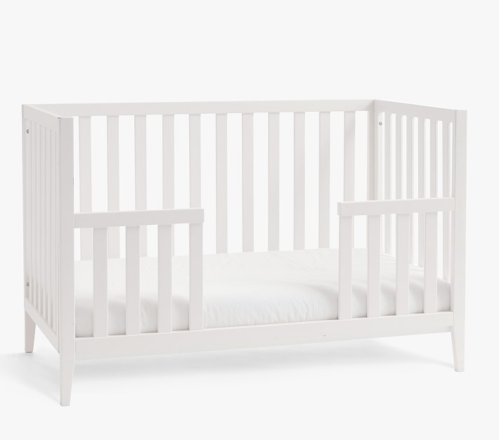 Camden Toddler Bed Conversion Kit, Simply White, In-Home Delivery