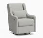 Open Box: Merced Deluxe Swivel Glider - Performance Melange Boucle Light Gray