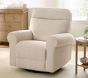 Comfort Deluxe Swivel Glider Recliner with Heat and Massage