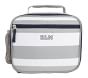 Fairfax Gray/White Stripe Classic Lunch Box