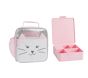 Mackenzie Metallic Cat Critter Lunch &amp; Bento Bundle, Set of 2