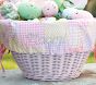 Preppy Madras Easter Basket Liners