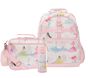 Mackenzie Disney Princess Castle Adaptive Backpack &amp; Lunch Bundle, Set of 3