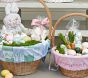 Preppy Madras Easter Basket Liners