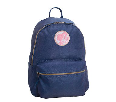 Colby Solid Navy Backpacks