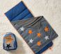 Mackenzie Colorful Chenille Stars Small Backpack &amp; Nap Mat Bundle, Set of 2
