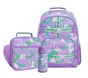 Mackenzie Lavender Sporty Camo Reflective Backpack &amp; Lunch Bundle, Set of 3