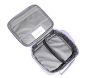 Mackenzie Silver Metallic Hearts Lunch Boxes