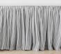 Emily &amp; Meritt Striped Ruffle Crib Skirt