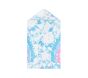 Rainbow Tie-Dye Kid Beach Hooded Towel UPF 50+